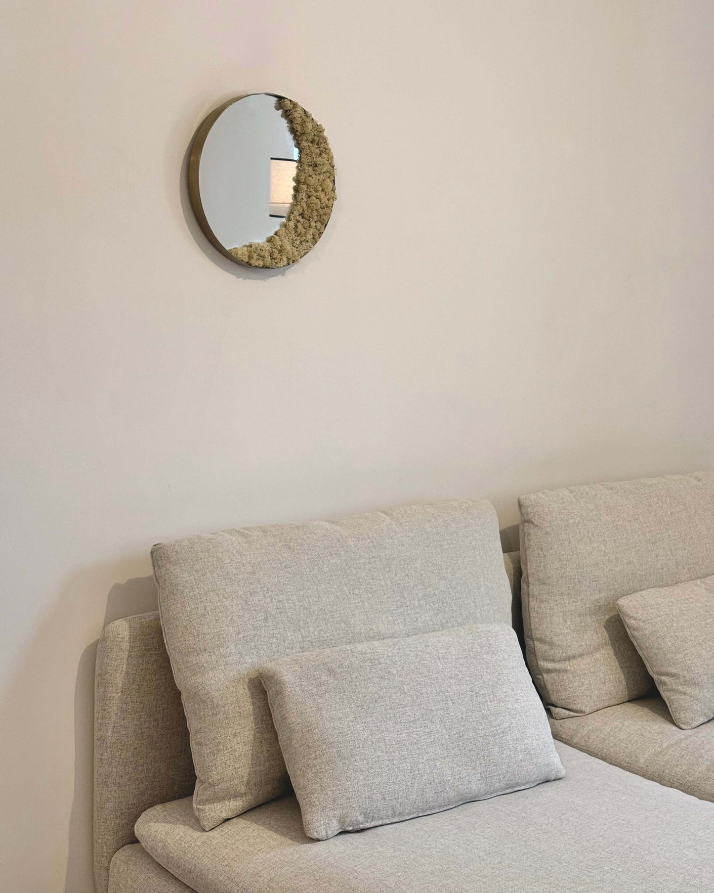 Miroir végétal - Croissant de lune