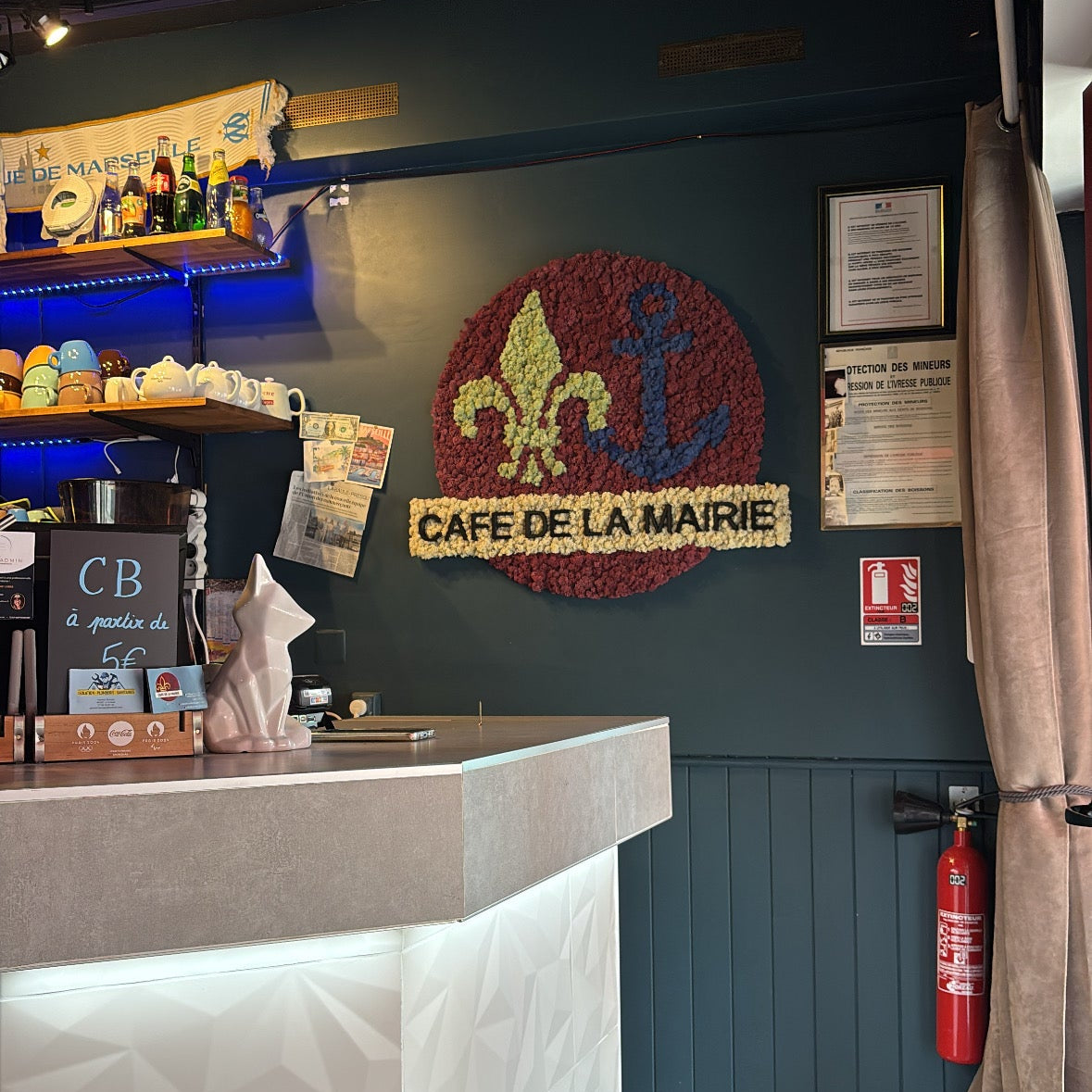 Création végétale Café de la Mairie Le Croisic