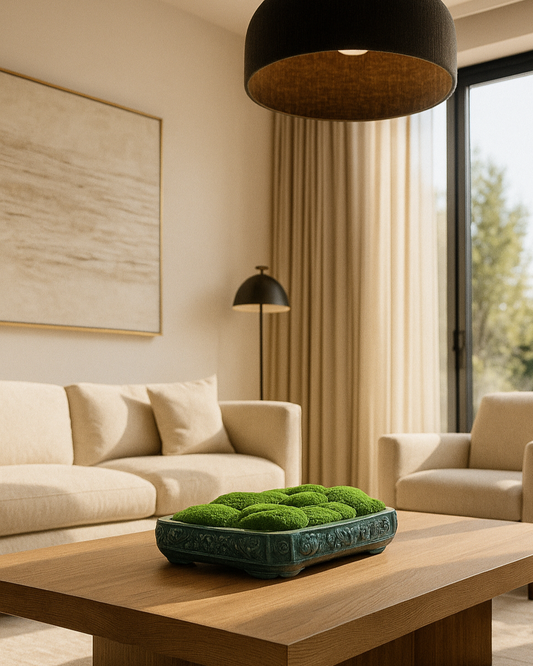 Composition Mousse boule rectangle