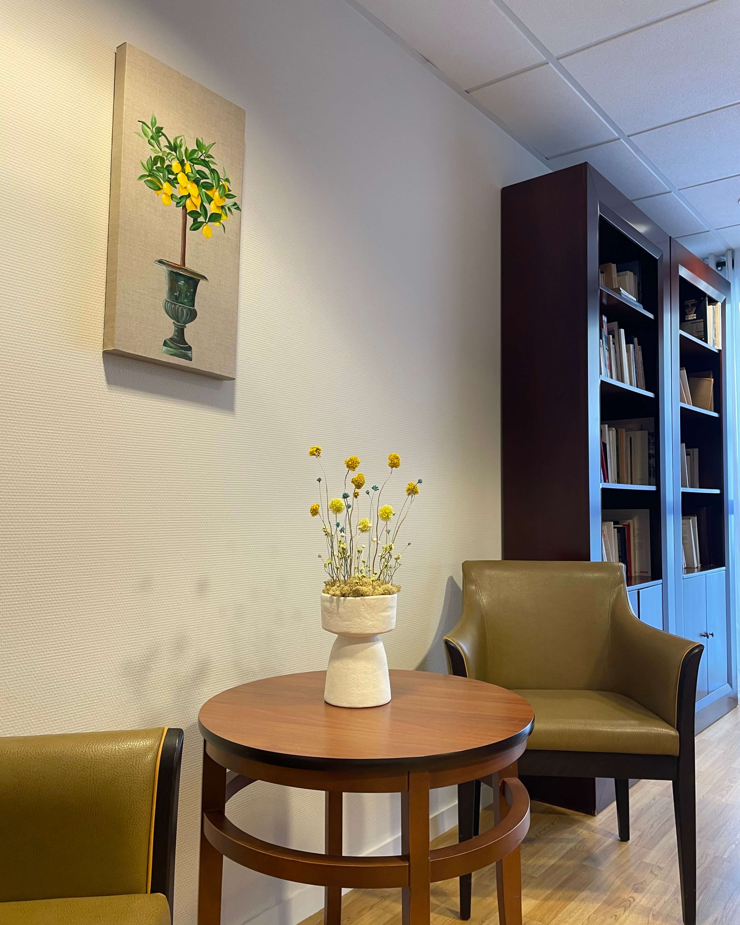 Projet Residence Esperance Nantes composition florale