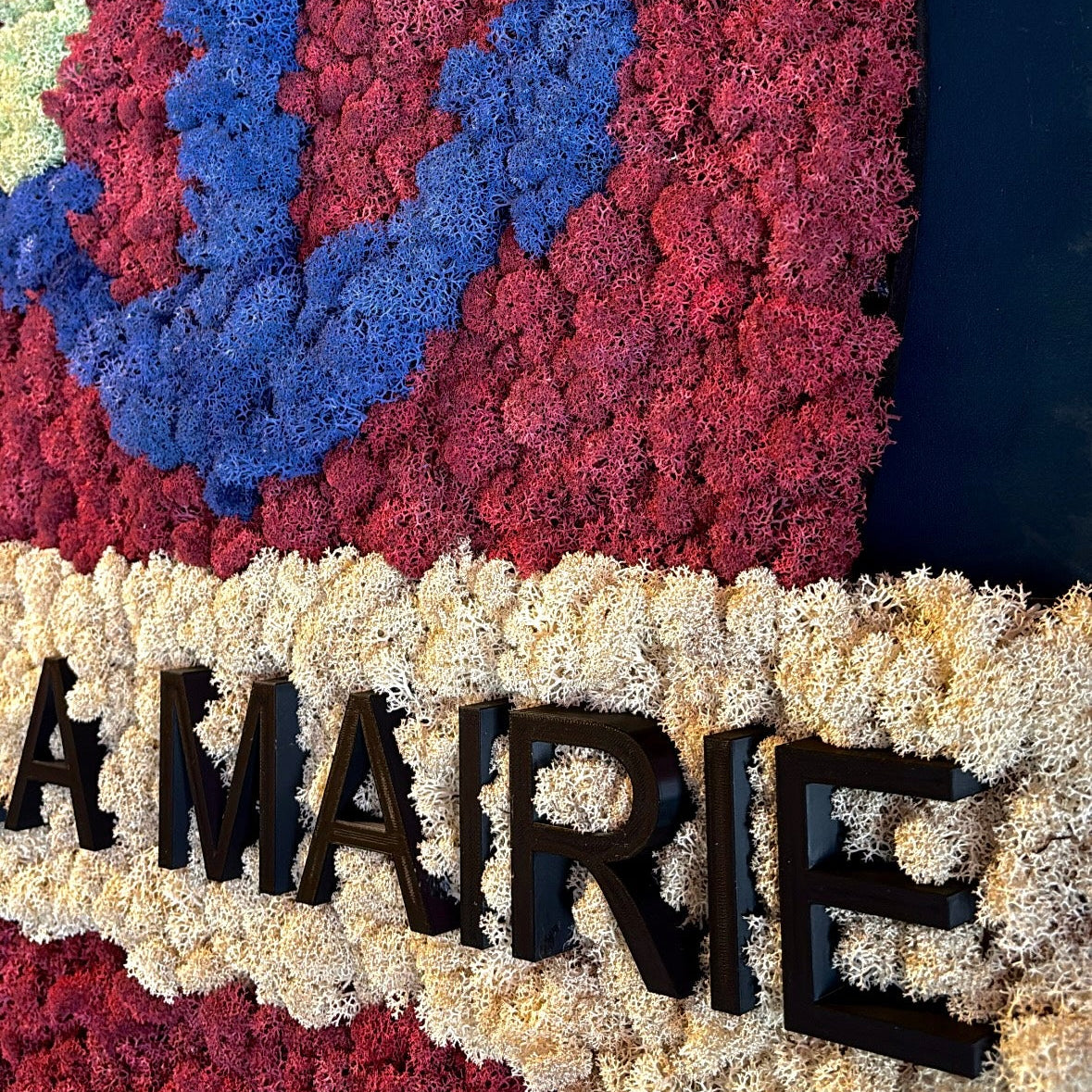 Logo végétal lichen stabilisé Café de la Mairie Le Croisic presqu'île guérandaise