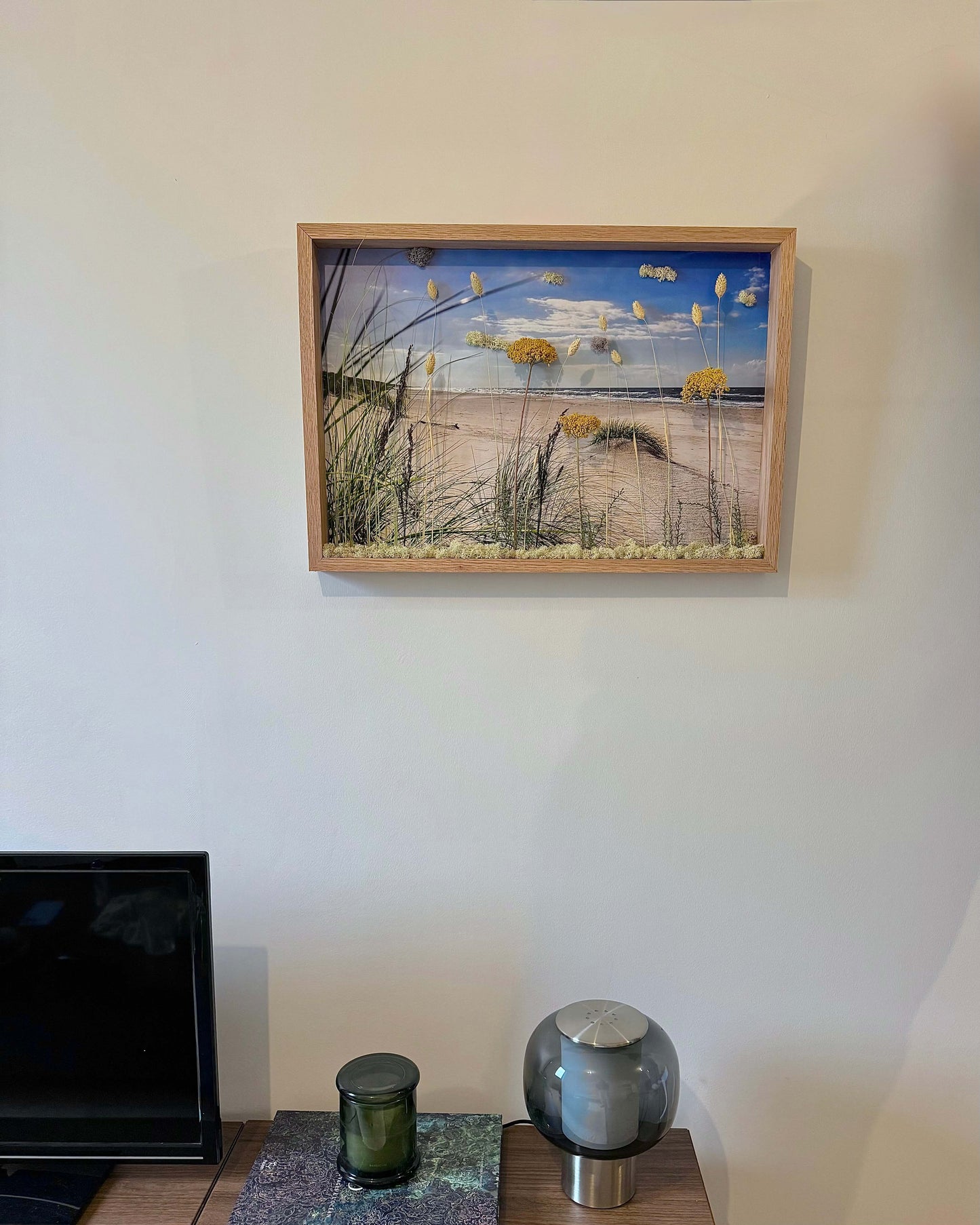 Tableau végétal 3D végétaux stabilisé
