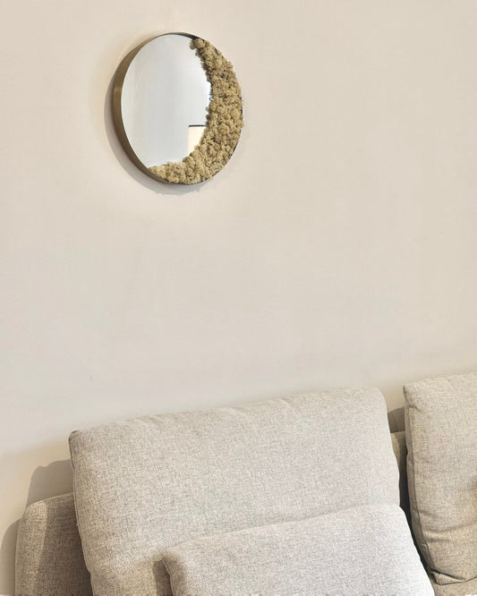 Miroir végétal - Croissant de lune
