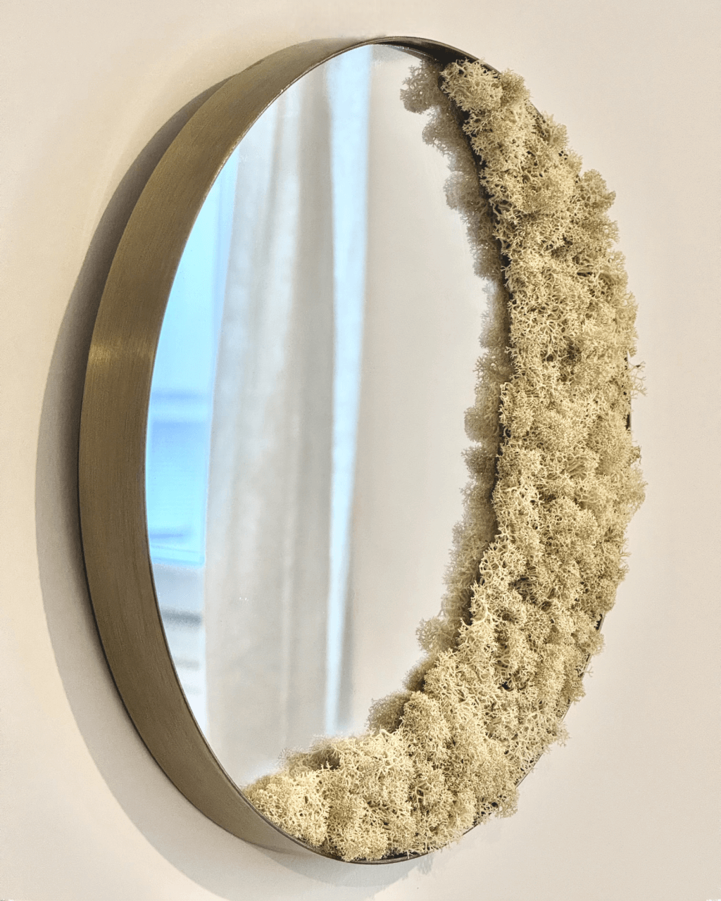 Miroir végétal - Croissant de lune